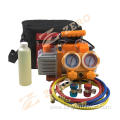 AC vacuum pump and manifold gauge Tool Kit